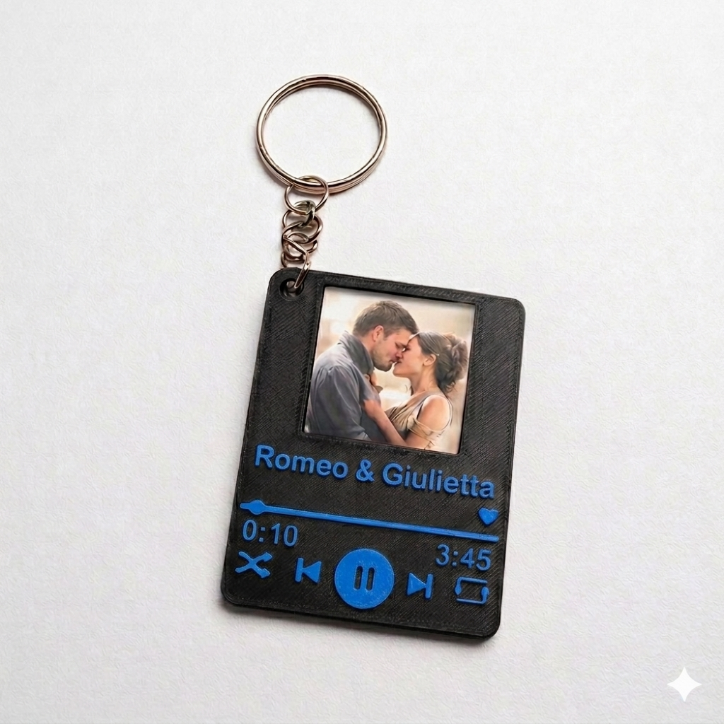 Portachiavi NFC “Il Nostro Ricordo” – Video, Musica & Foto Personalizzata