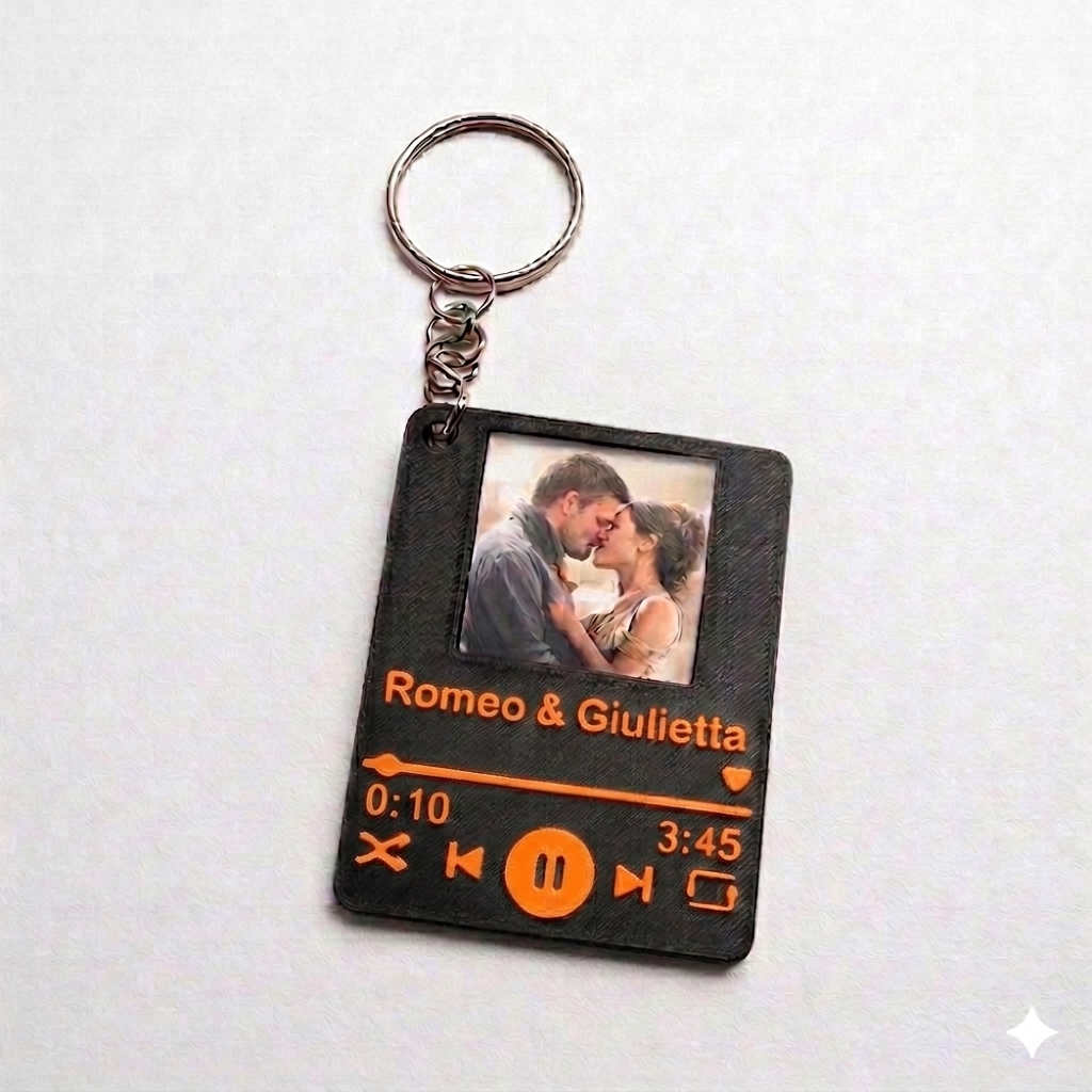 Portachiavi NFC “Il Nostro Ricordo” – Video, Musica & Foto Personalizzata