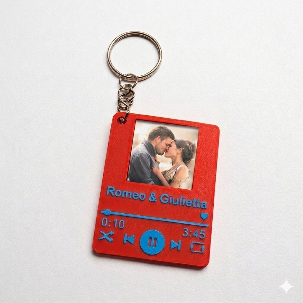 Portachiavi NFC “Il Nostro Ricordo” – Video, Musica & Foto Personalizzata