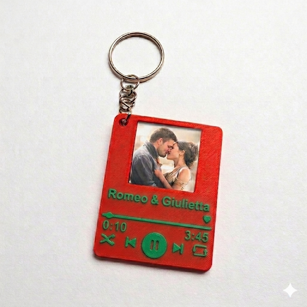 Portachiavi NFC “Il Nostro Ricordo” – Video, Musica & Foto Personalizzata