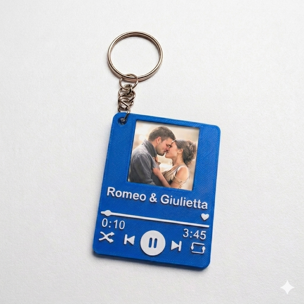 Portachiavi NFC “Il Nostro Ricordo” – Video, Musica & Foto Personalizzata