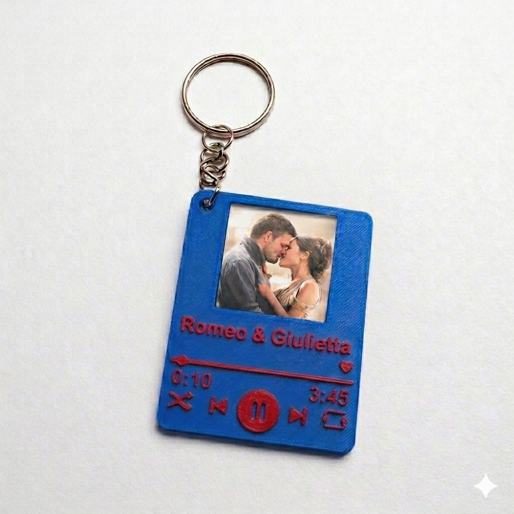 Portachiavi NFC “Il Nostro Ricordo” – Video, Musica & Foto Personalizzata