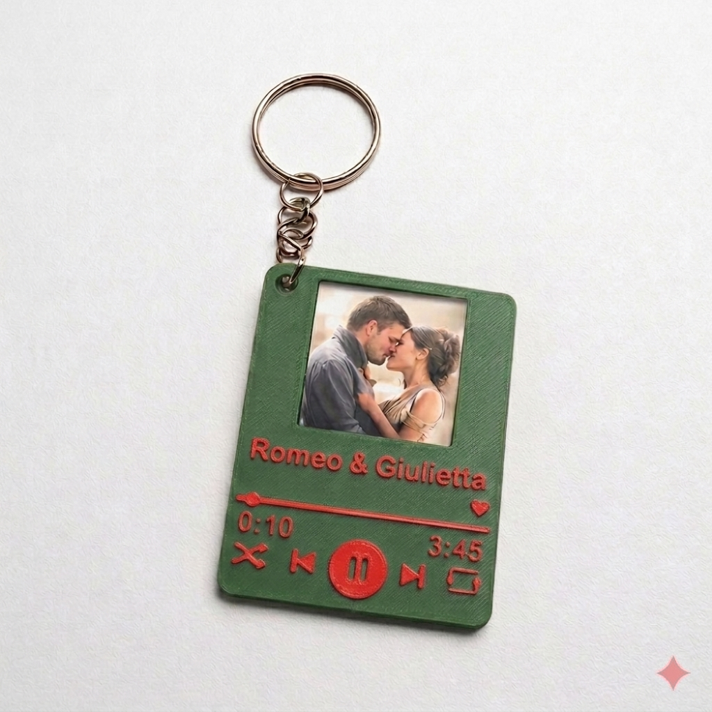 Portachiavi NFC “Il Nostro Ricordo” – Video, Musica & Foto Personalizzata