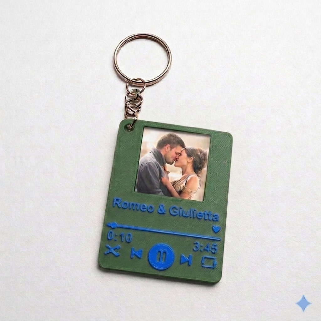 Portachiavi NFC “Il Nostro Ricordo” – Video, Musica & Foto Personalizzata