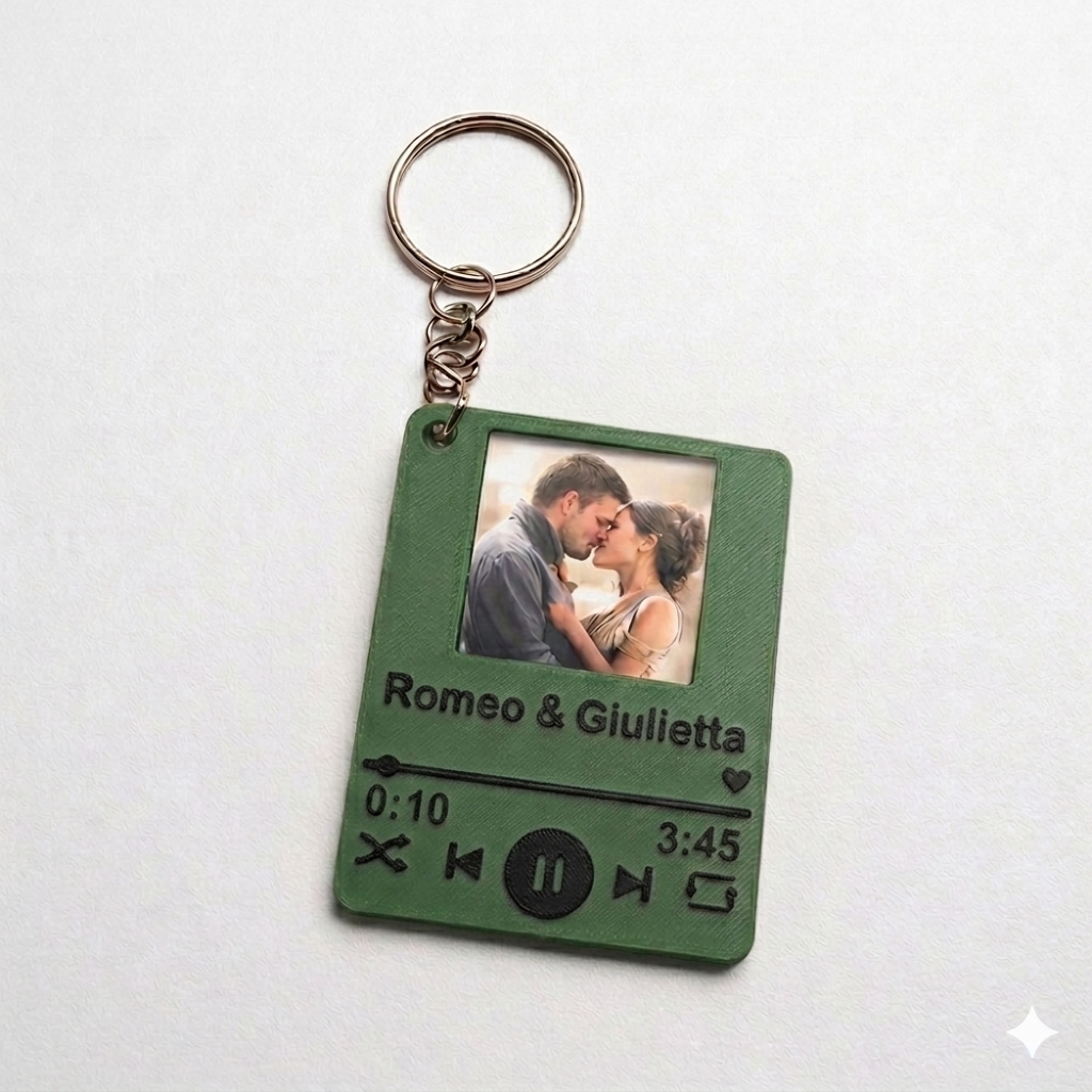 Portachiavi NFC “Il Nostro Ricordo” – Video, Musica & Foto Personalizzata