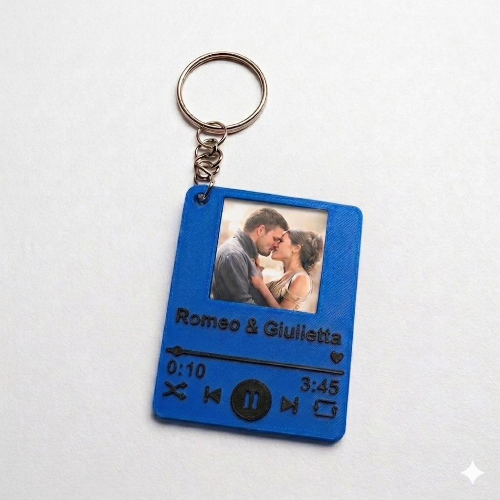 Portachiavi NFC “Il Nostro Ricordo” – Video, Musica & Foto Personalizzata