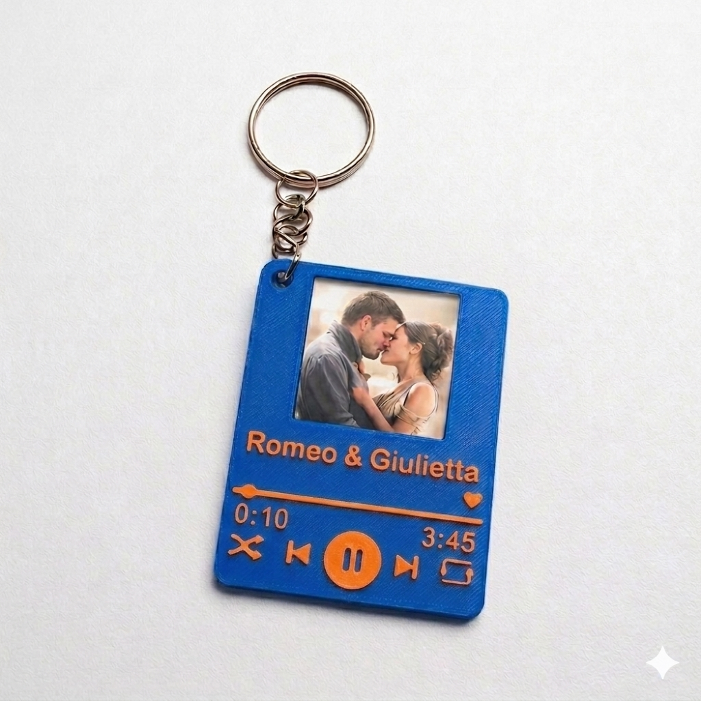 Portachiavi NFC “Il Nostro Ricordo” – Video, Musica & Foto Personalizzata