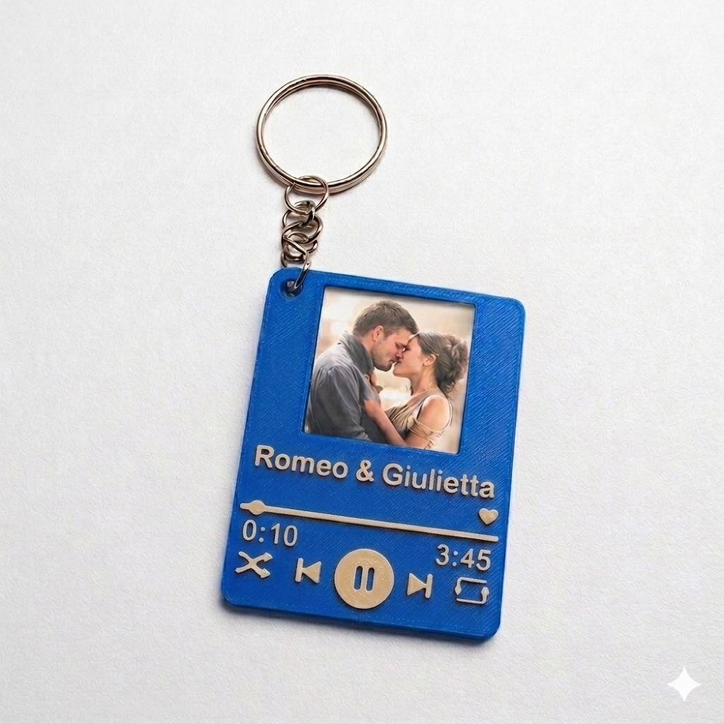 Portachiavi NFC “Il Nostro Ricordo” – Video, Musica & Foto Personalizzata