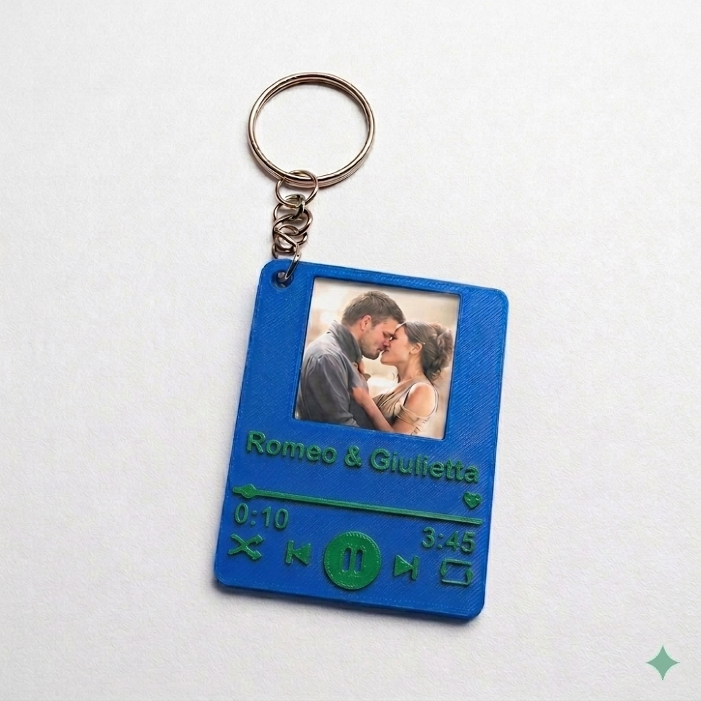 Portachiavi NFC “Il Nostro Ricordo” – Video, Musica & Foto Personalizzata